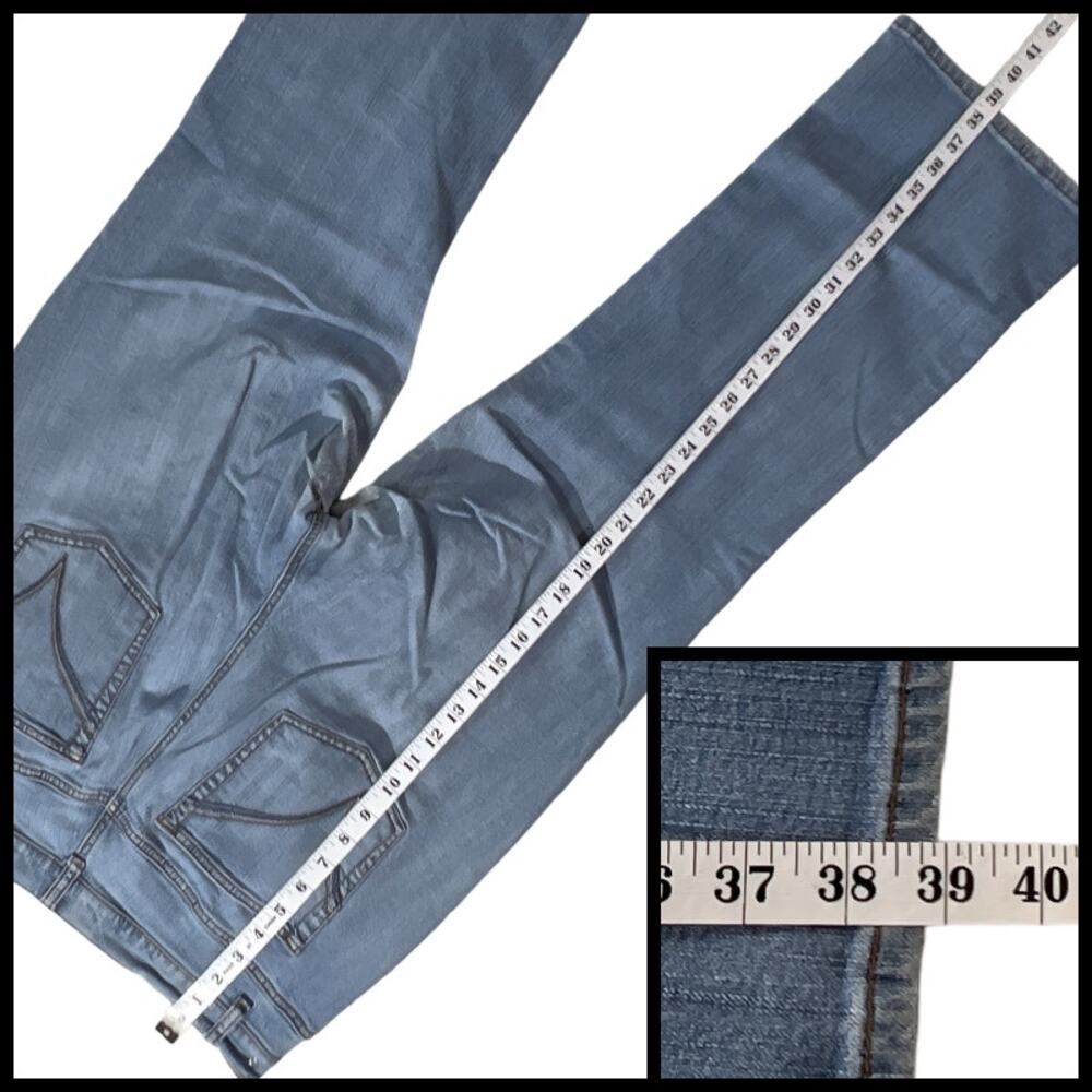 Denim Blue Jean Fabric Crafting Crafting Quilting Sewing Upcycle Plus Size 4lb - Picture 12 of 13